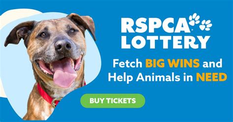 rspca lottery